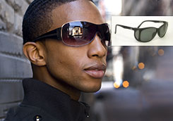 Man Wearing Waterman Sunglasses